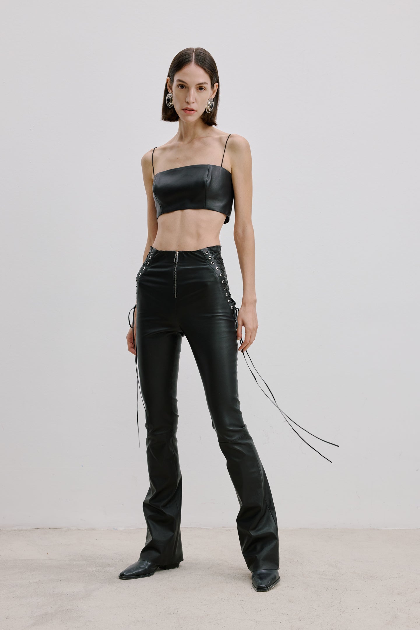 DERİ CROP TOP