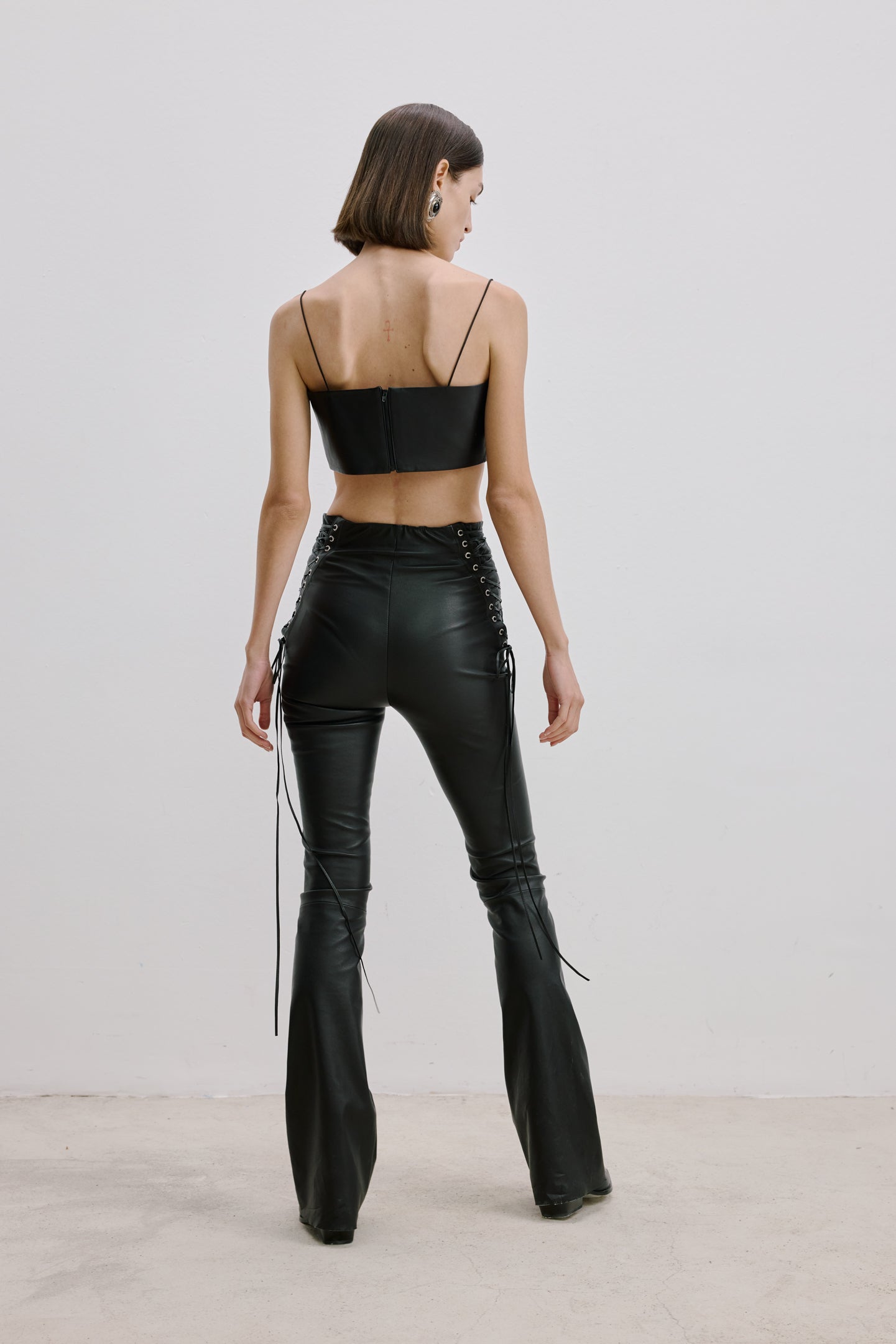 DERİ CROP TOP
