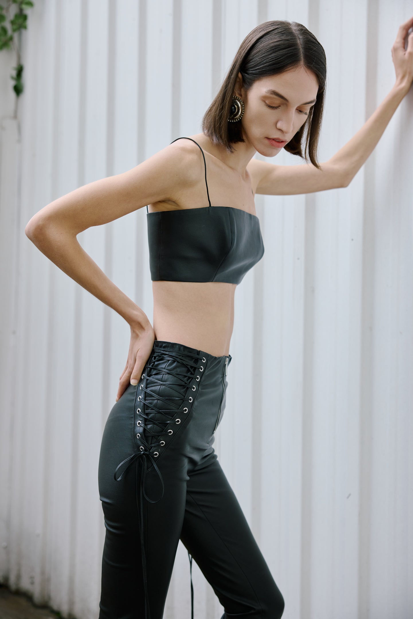 DERİ CROP TOP